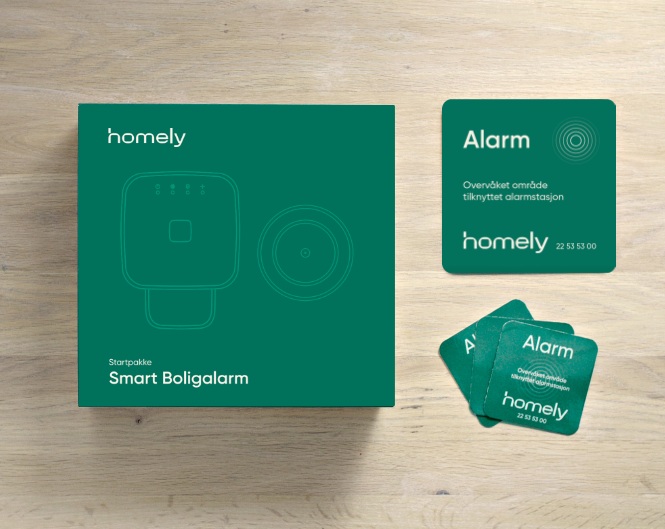 Startpakken til alarm fra Homely